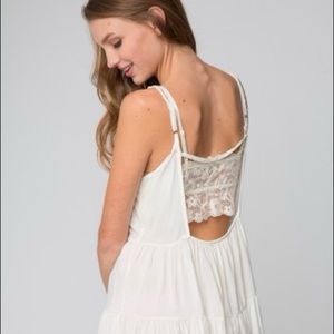 New Brandy Melville Jada White Dress